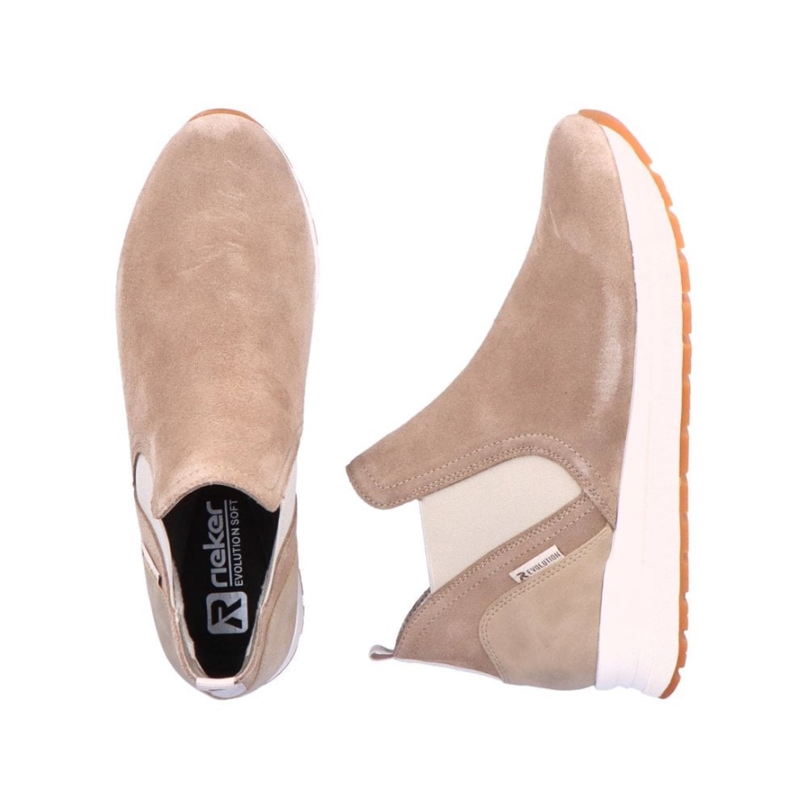 Rieker Beige R-evolution 40860 Damen Stiefel