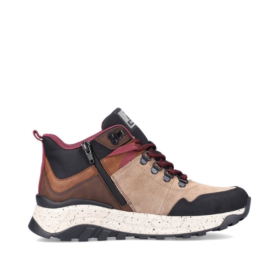 Rieker Beige R-evolution W0062 Damen Stiefel
