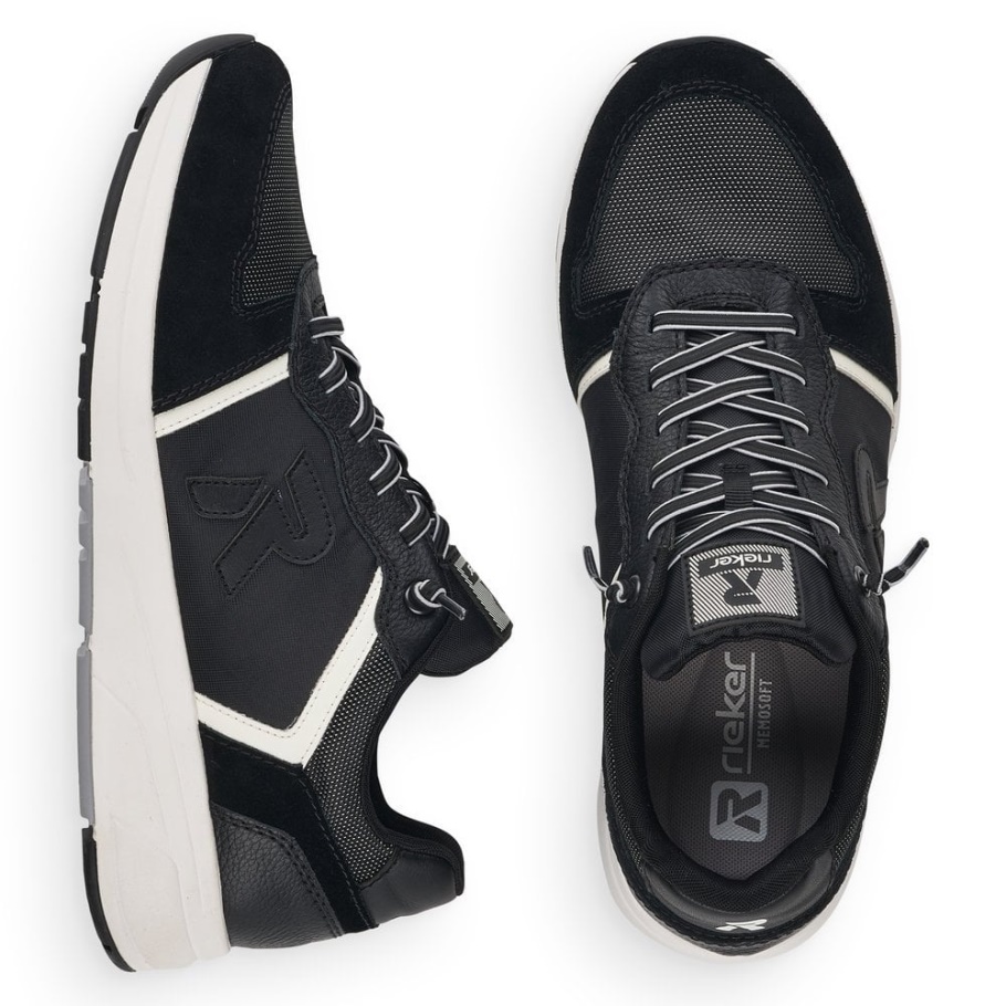 Rieker Black R-evolution 07001 Herrenschuhe