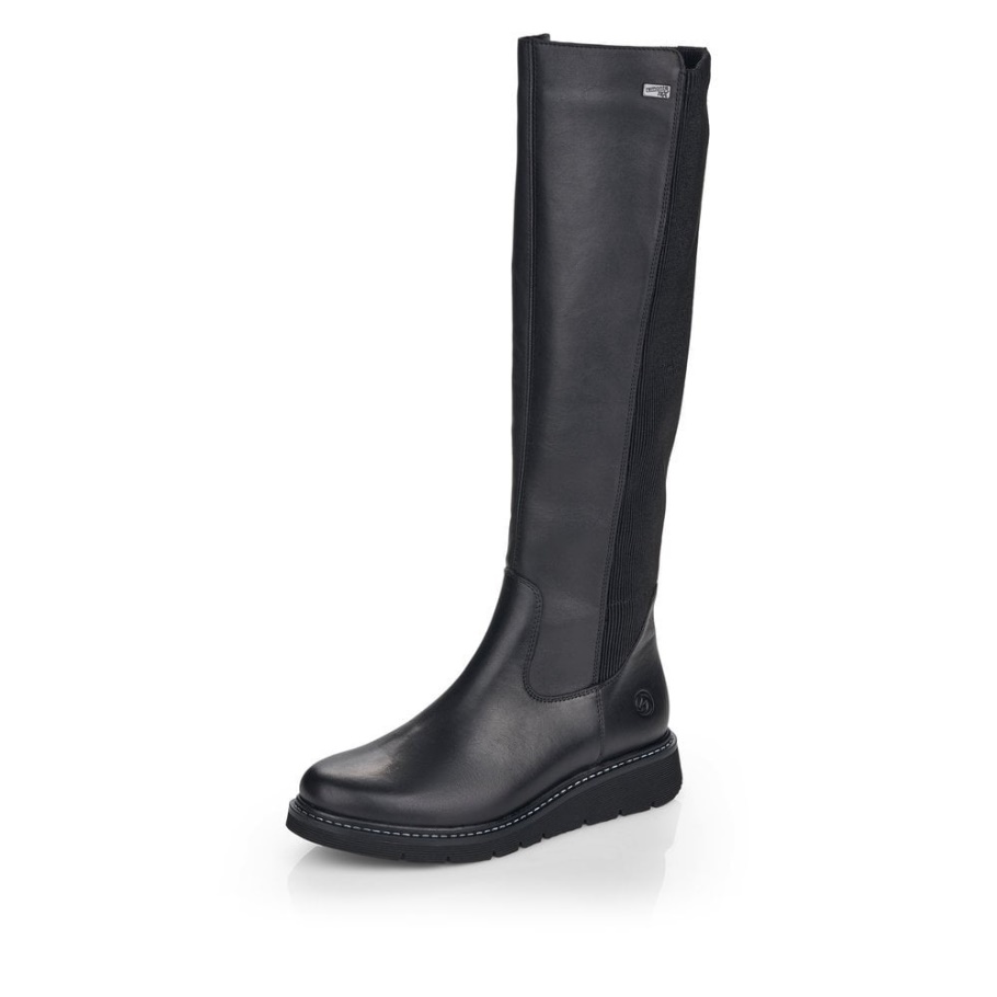 Rieker Schwarz Remonte D3975 Damen Stiefel