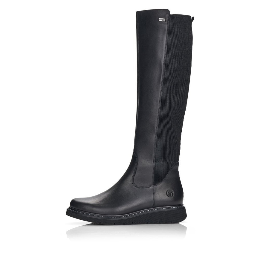 Rieker Schwarz Remonte D3975 Damen Stiefel