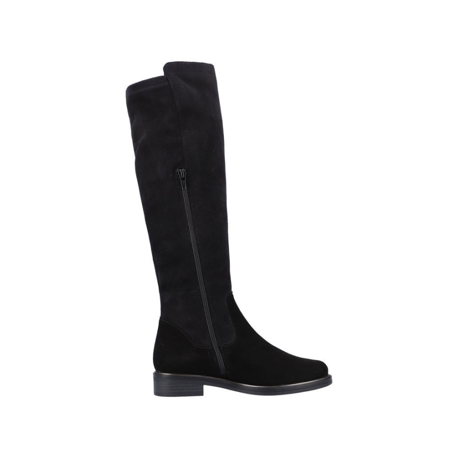 Rieker Schwarz Remonte D8387 Damen Stiefel
