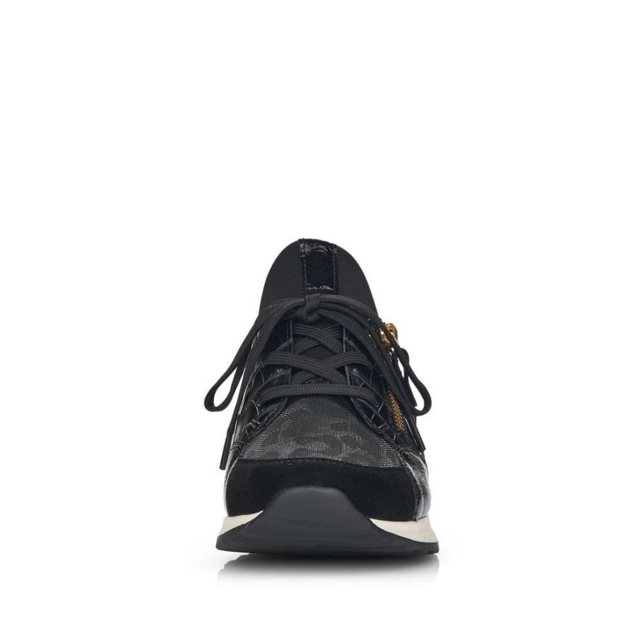 Rieker Schwarz Remonte R2529 Damen Turnschuhe