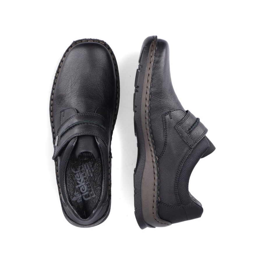 Schwarz Rieker 05358 Herrenschuhe