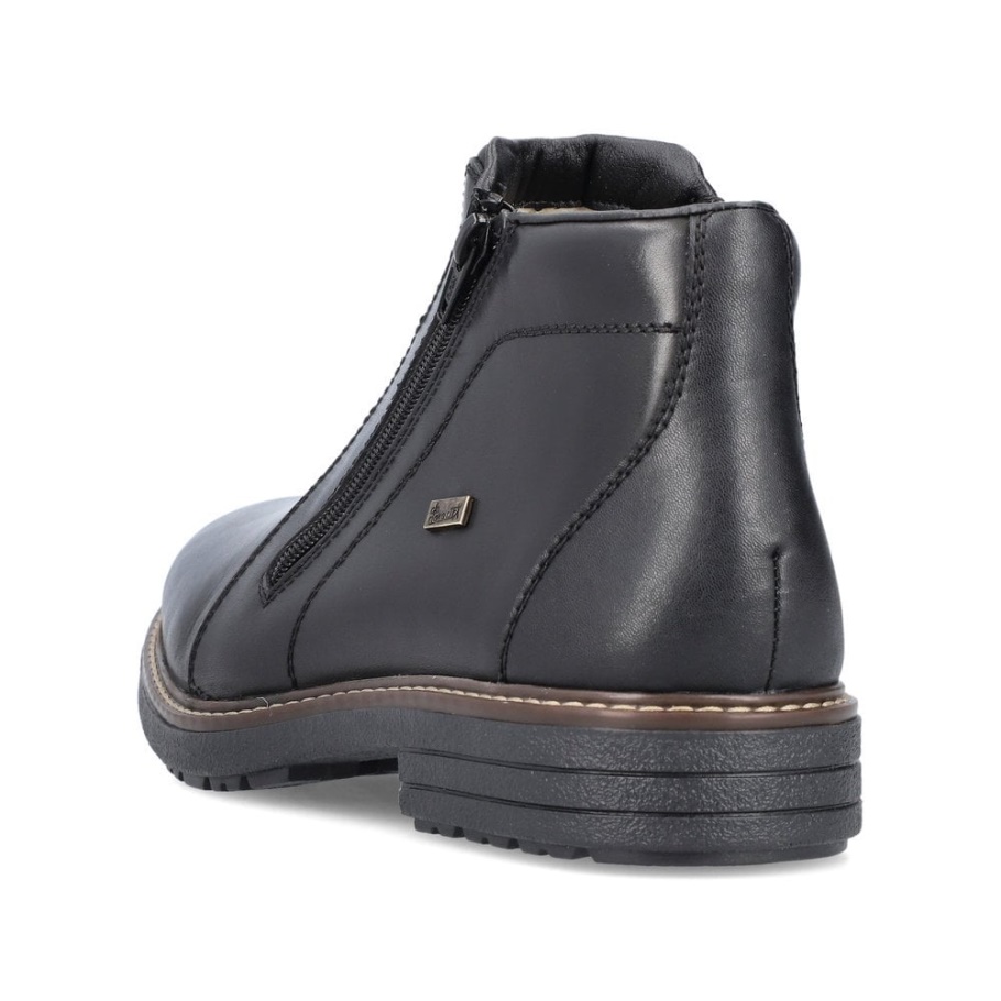 Schwarz Rieker 33160 Herrenstiefel