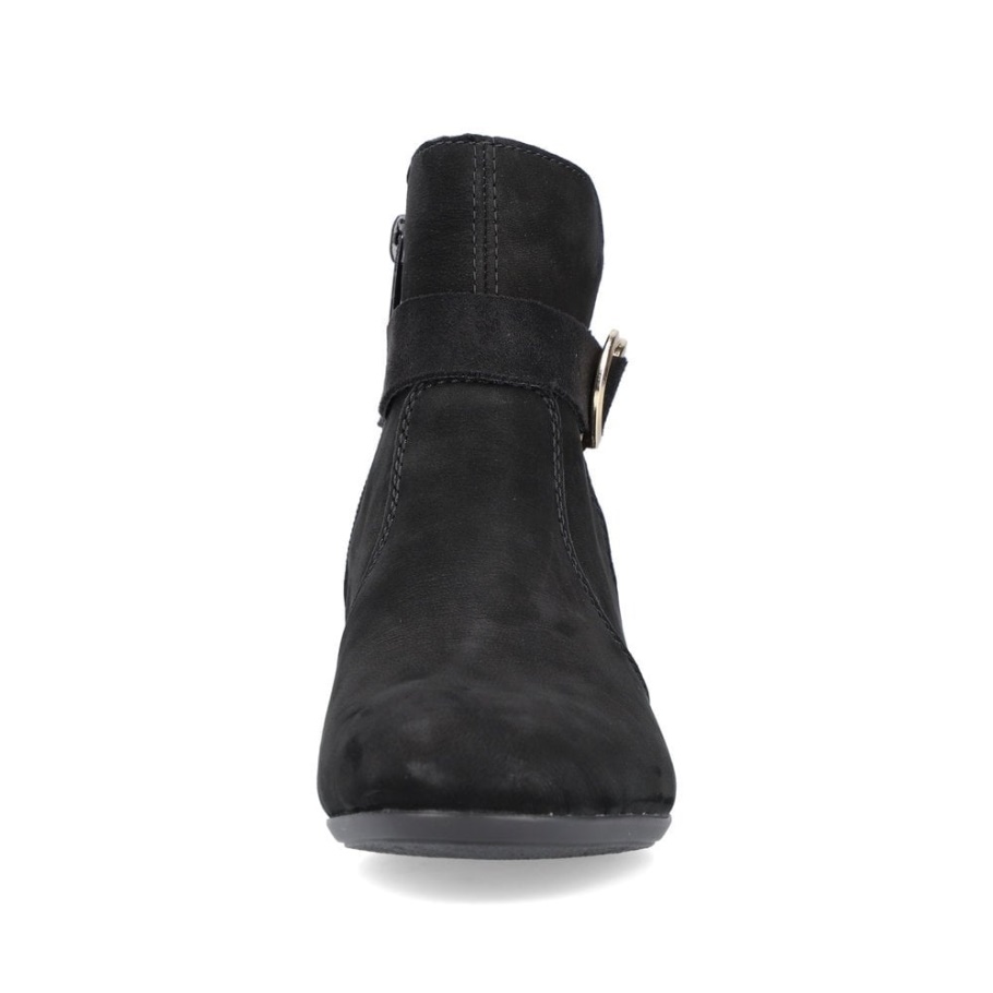 Schwarz Rieker 70289 Damen Stiefel