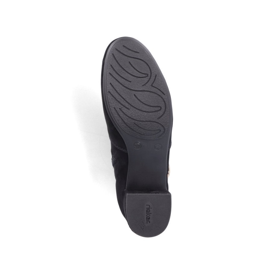 Schwarz Rieker 70289 Damen Stiefel