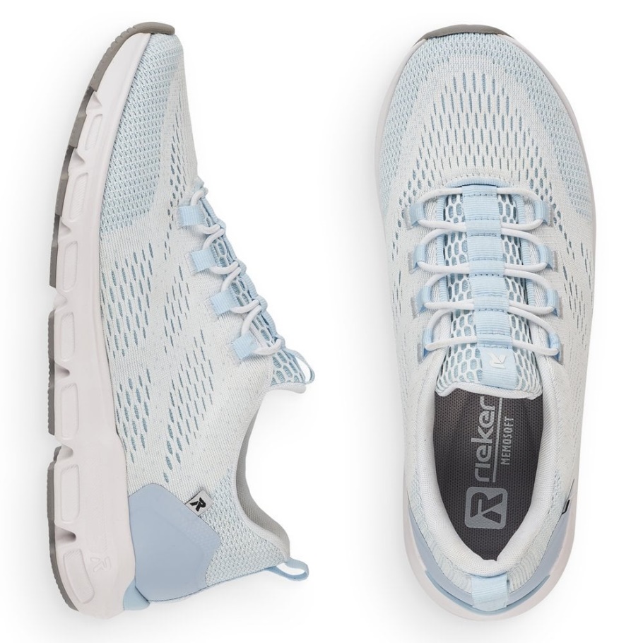 Rieker Blau R-evolution 40403 Damenschuhe