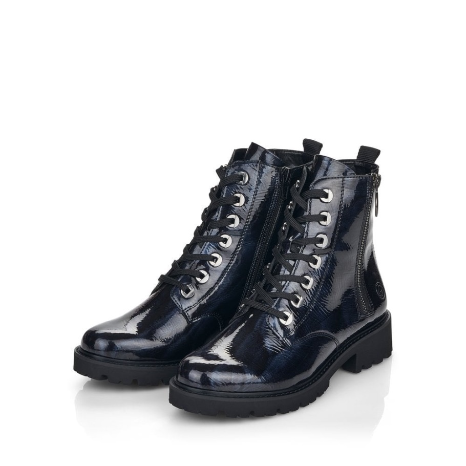Rieker Blau Remonte D8671 Damen Stiefel