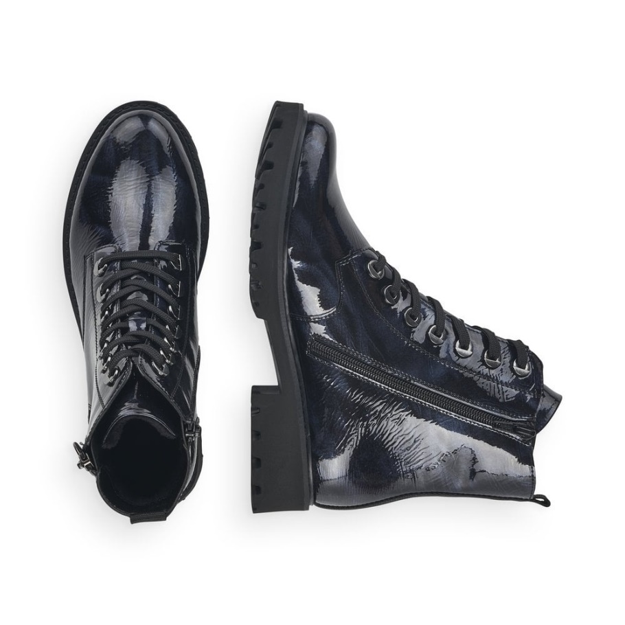 Rieker Blau Remonte D8671 Damen Stiefel