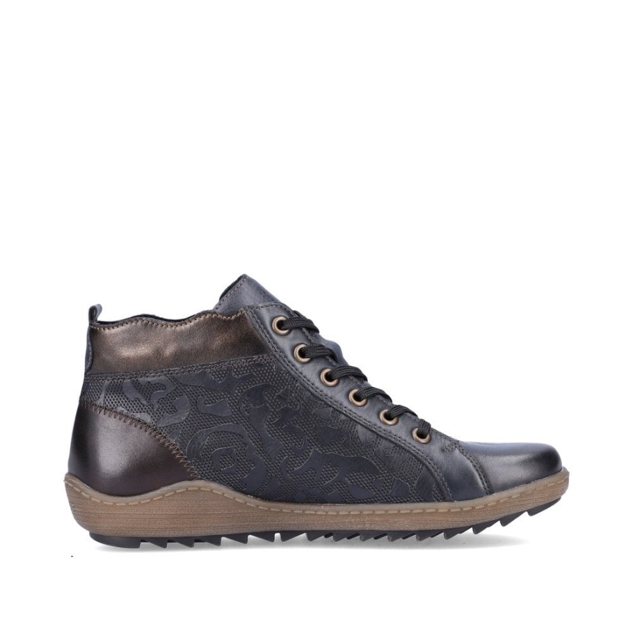 Rieker Blau Remonte R1467 Damen Stiefel