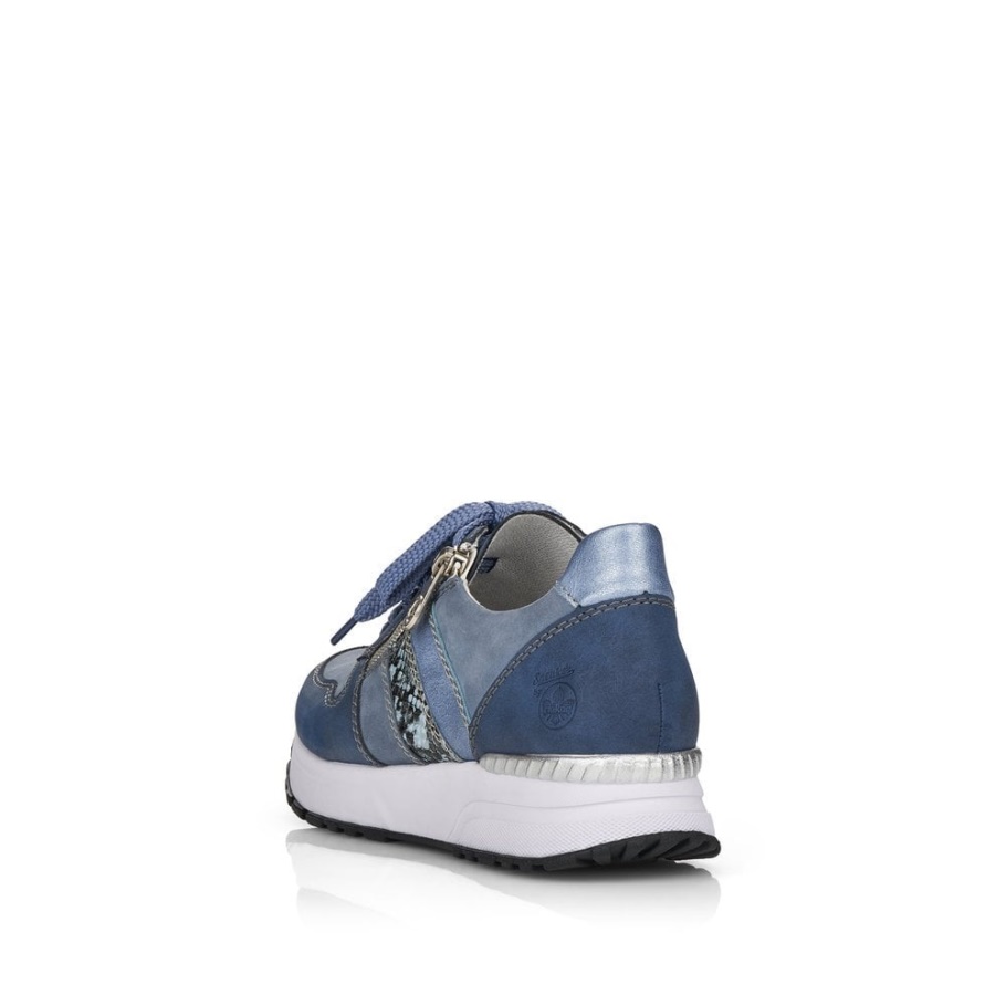 Blau Rieker N7421 Damenschuhe