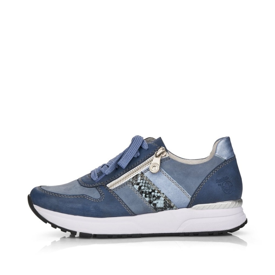 Blau Rieker N7421 Damenschuhe