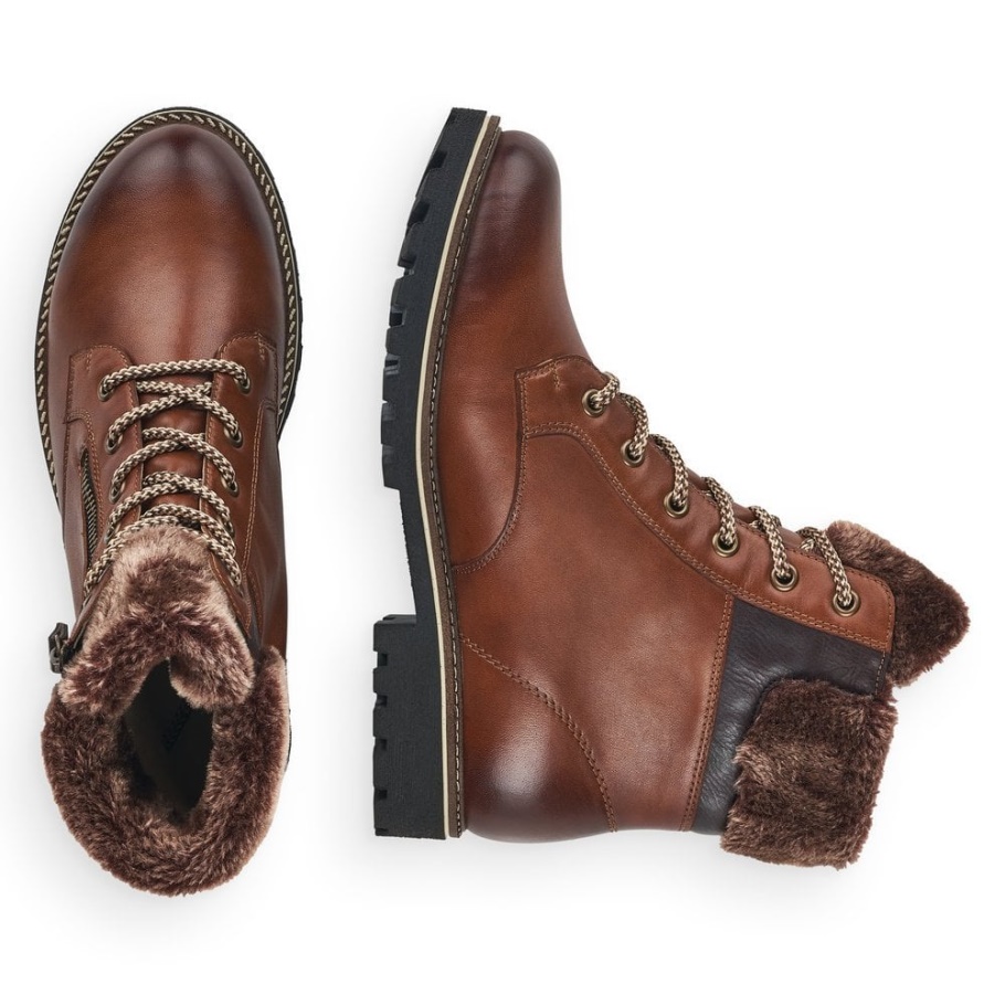 Rieker Braun Remonte D8463 Damen Stiefel