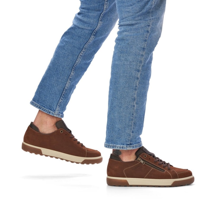 Braune Rieker 18910 Herrenschuhe