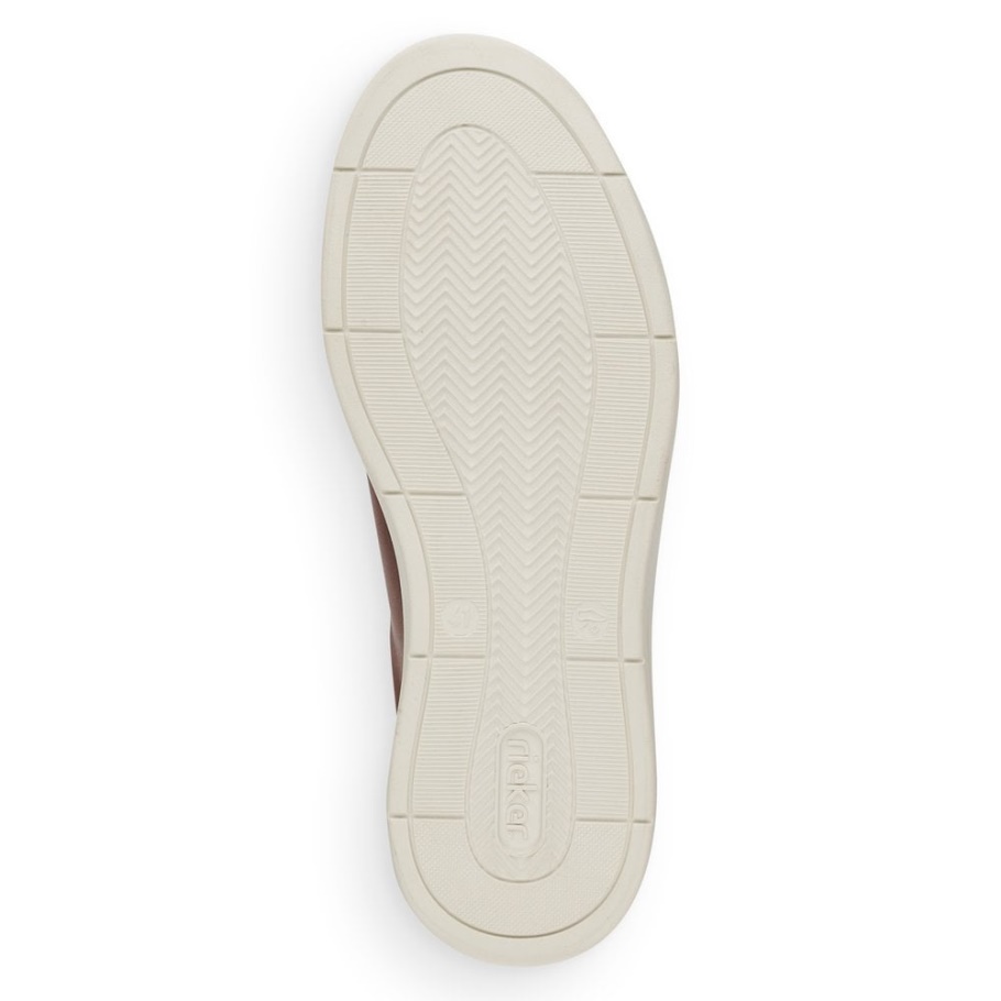 Braune Rieker B6321 Herrenschuhe