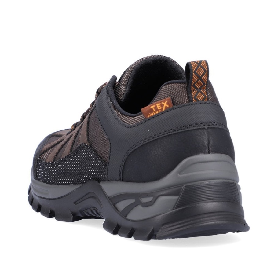 Braune Rieker B6810 Herrenschuhe