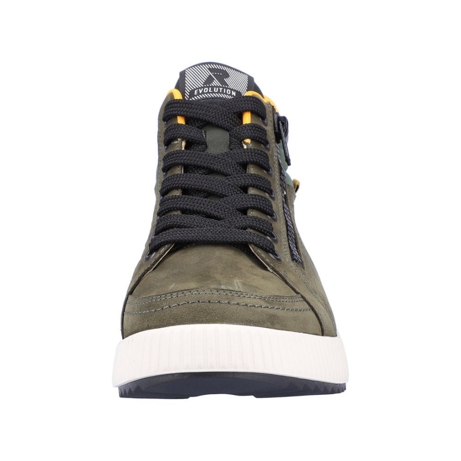 Rieker Grün R-evolution W0100 Damen Stiefel