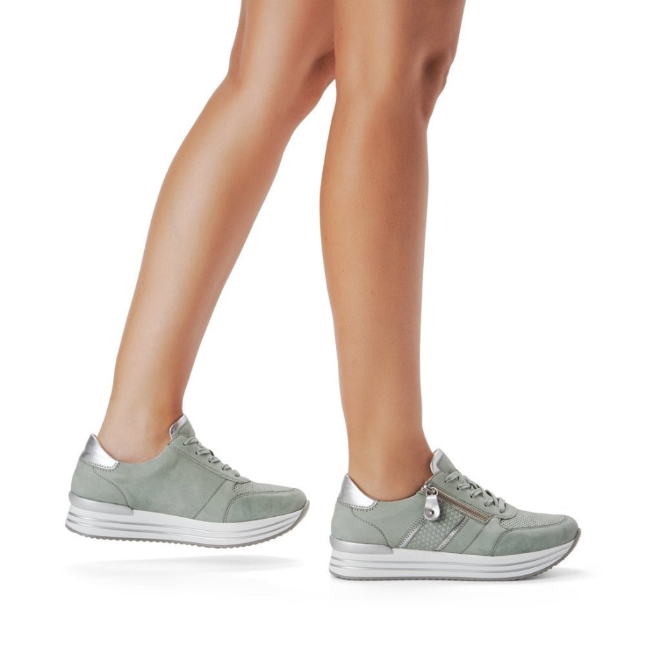 Rieker Grün Remonte D1310 Damenschuhe