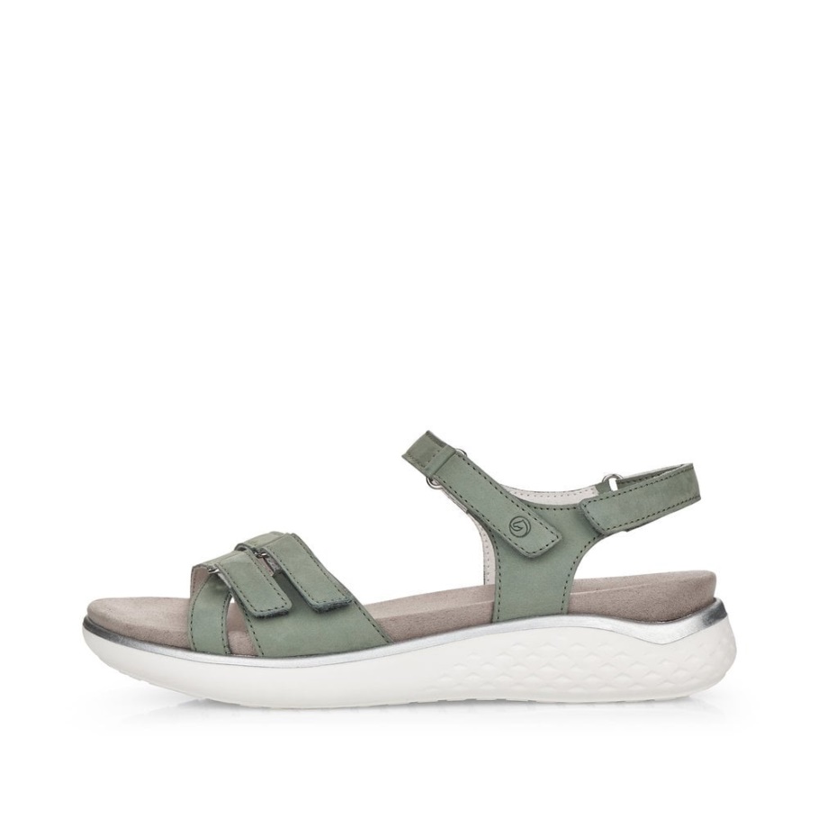 Rieker Grün Remonte D7751 Damen Sandalen