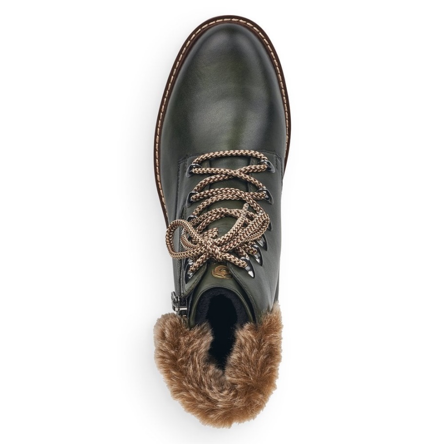 Rieker Grün Remonte D8692 Damen Stiefel