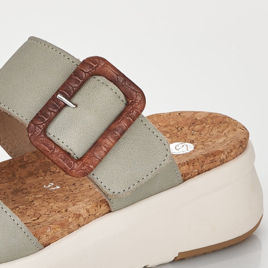 Rieker Grün Remonte D9550 Damen Sandalen