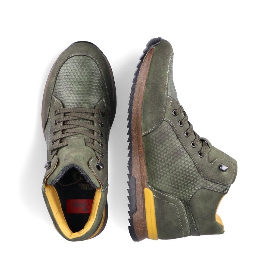 Grün Rieker 36142 Herrenstiefel