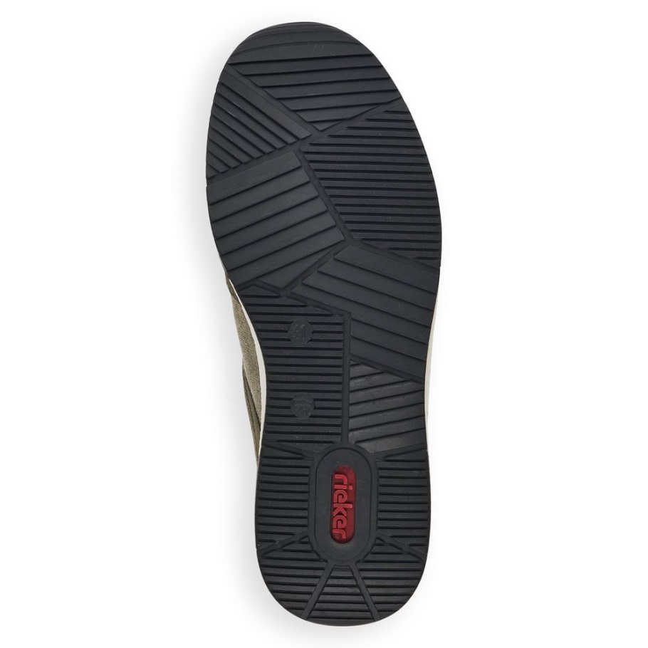 Grün Rieker B3401 Herrenschuhe