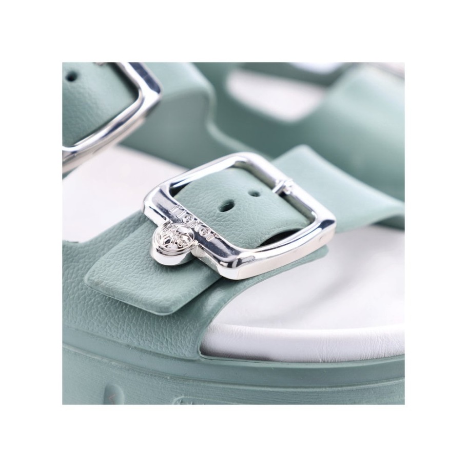 Grün Rieker P2180 Damen Sandalen