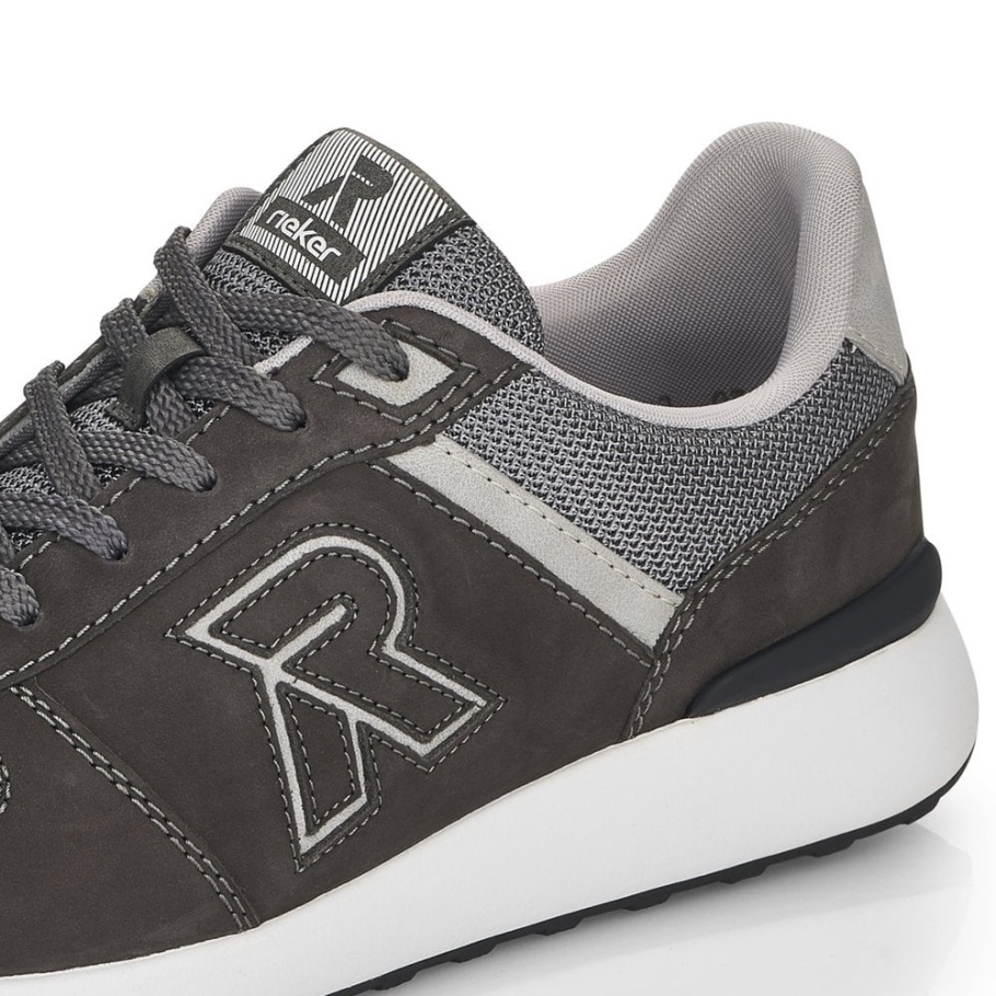Rieker Grau R-evolution 07601 Herrenschuhe