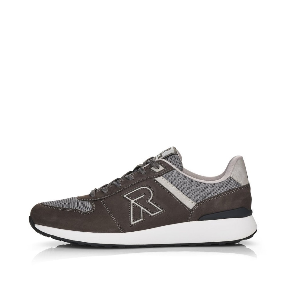 Rieker Grau R-evolution 07601 Herrenschuhe