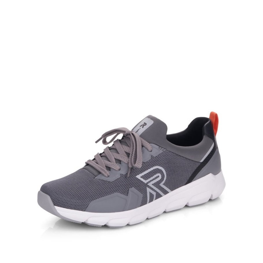 Rieker Grau R-evolution 07802 Herrenschuhe