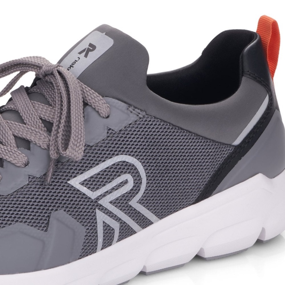 Rieker Grau R-evolution 07802 Herrenschuhe