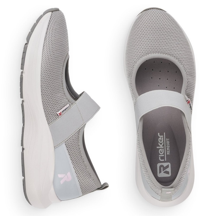 Rieker Grau R-evolution 42102 Damenschuhe