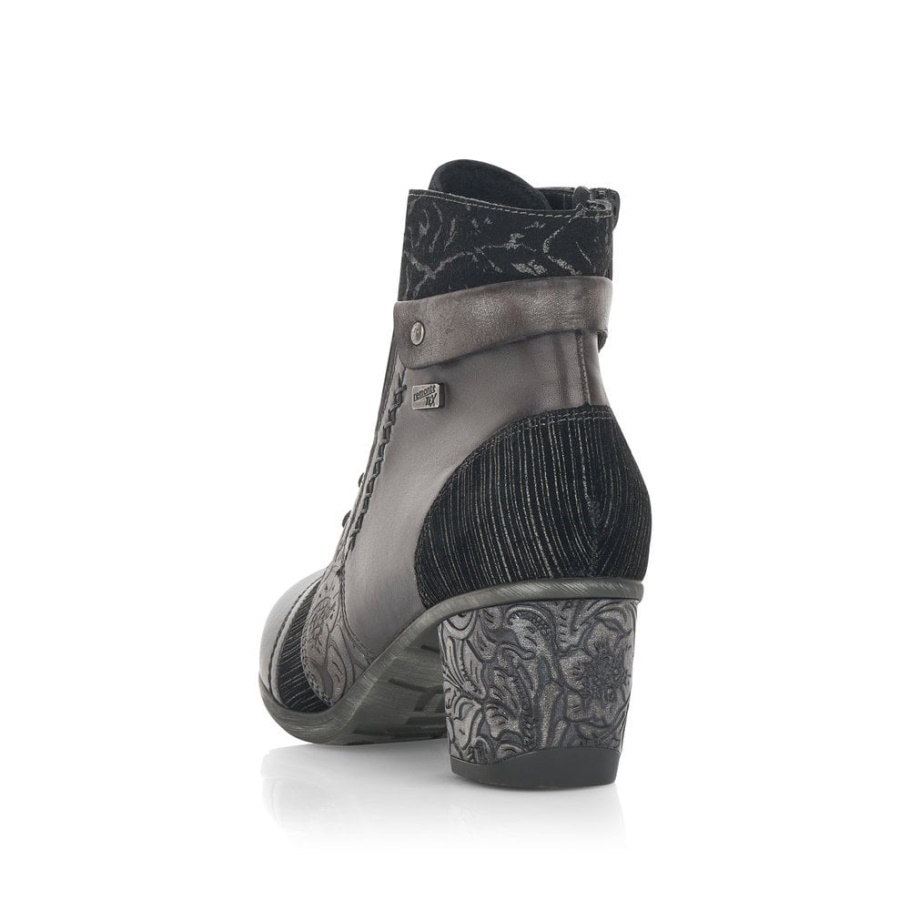 Rieker Grau Remonte D5470 Damen Stiefel