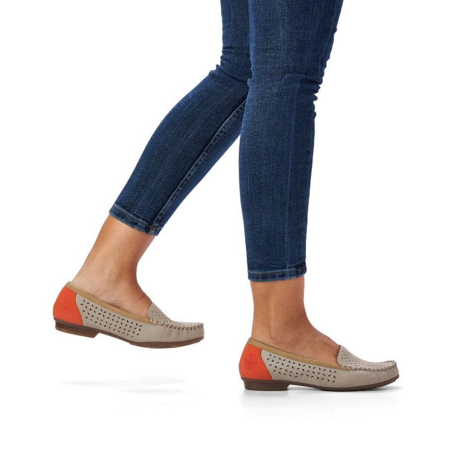 Graue Rieker 40086 Damenschuhe