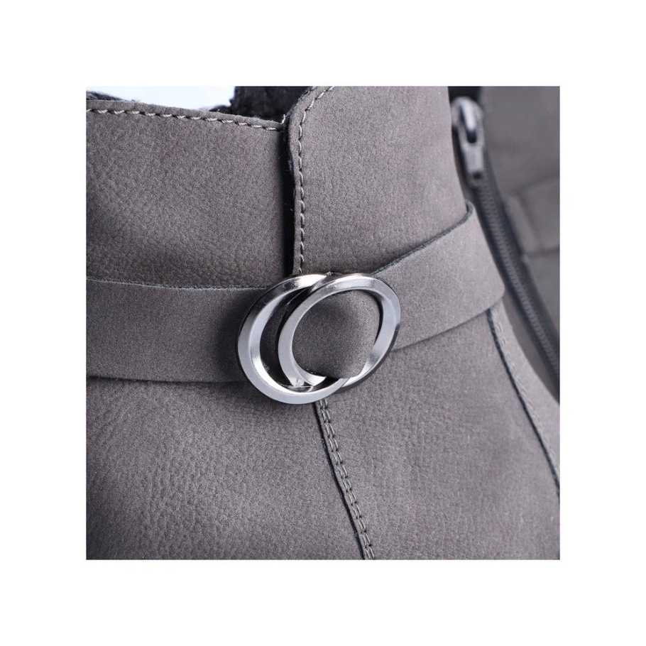 Graue Rieker 70289 Damenstiefel