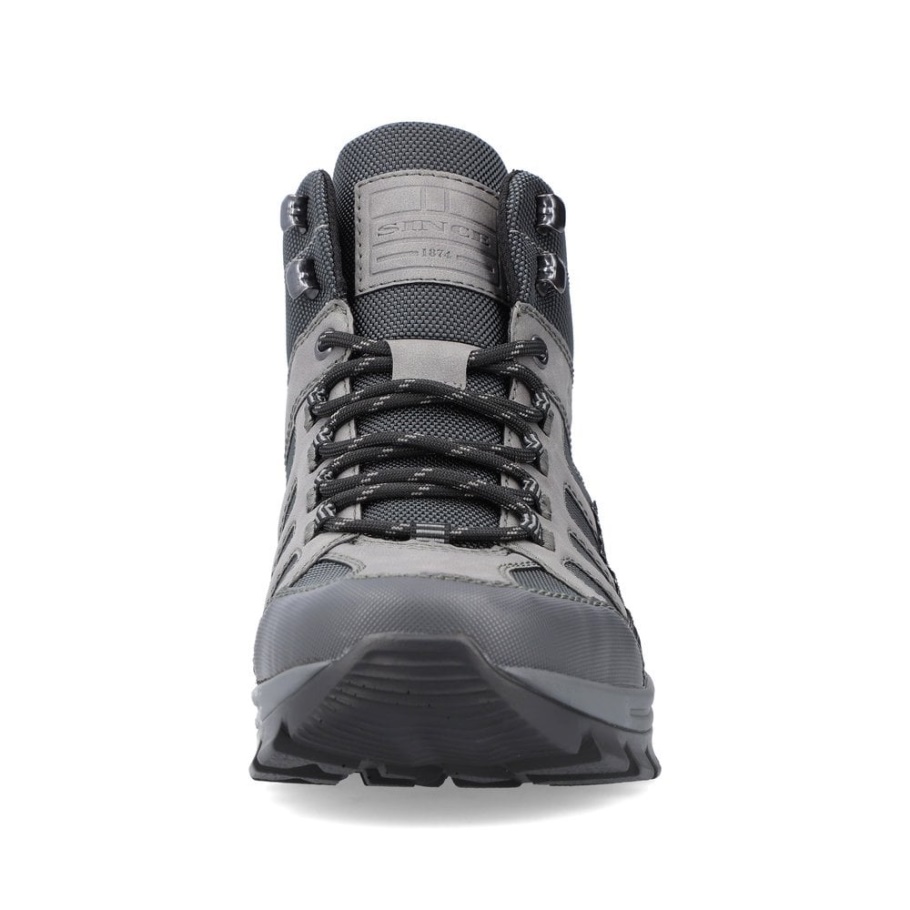 Grauer Rieker Herrenstiefel