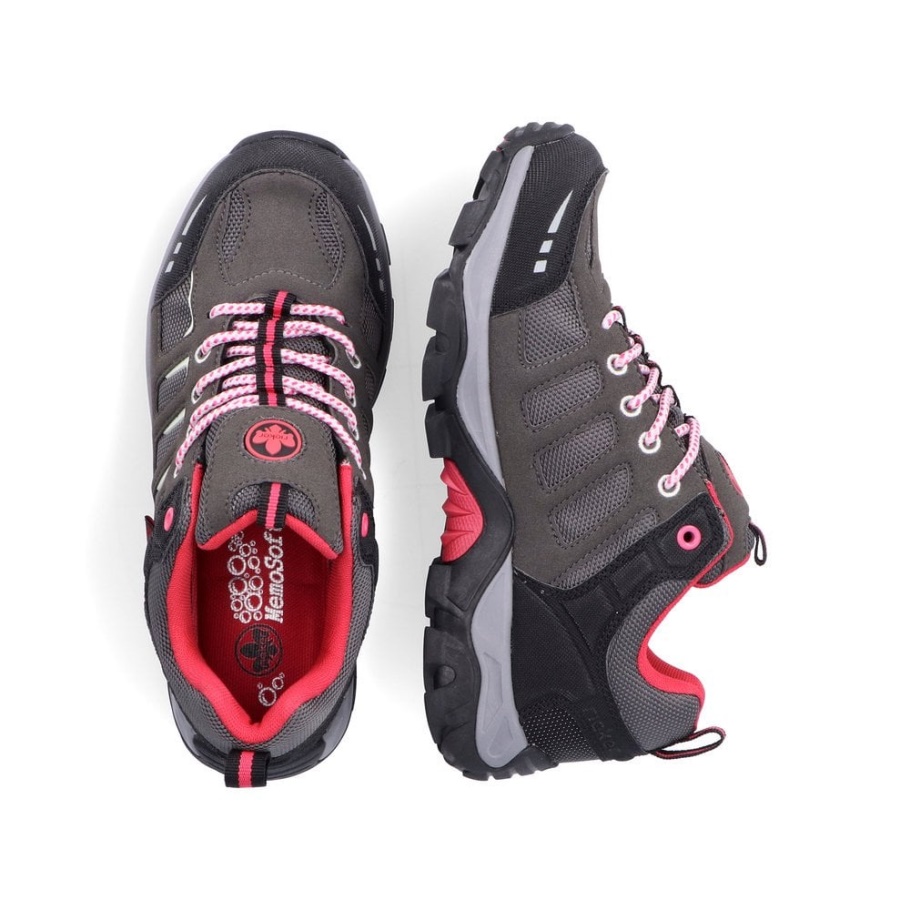 Graue Rieker N8820 Damenschuhe