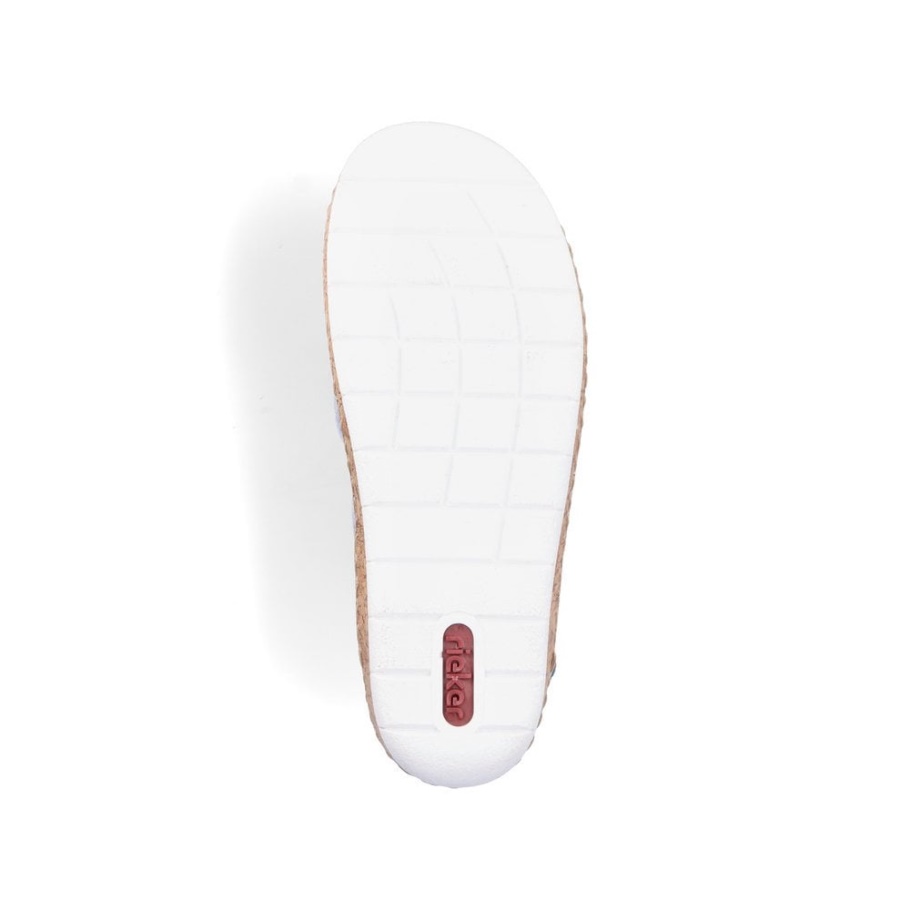 Metallic Rieker V7170 Damen Sandalen