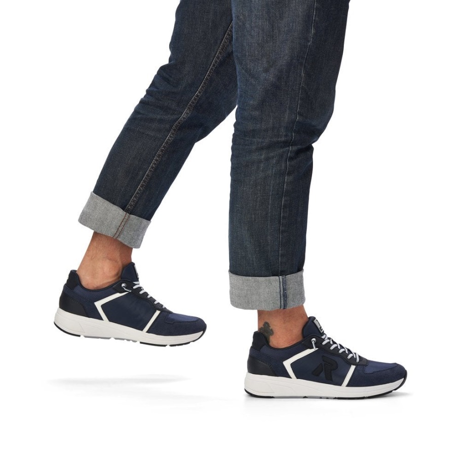 Rieker R-evolution 07001 Herrenschuh Blau