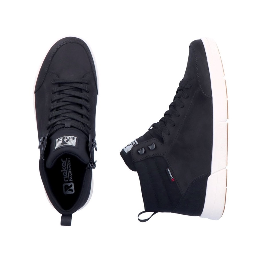 Rieker R-evolution 07100 Herrenstiefel Schwarz