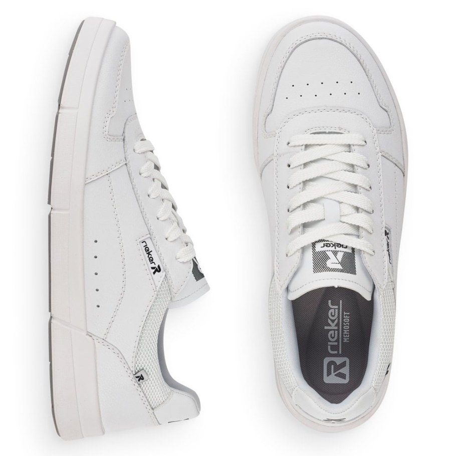 Rieker R-evolution 07101 Herrenschuh Weiß