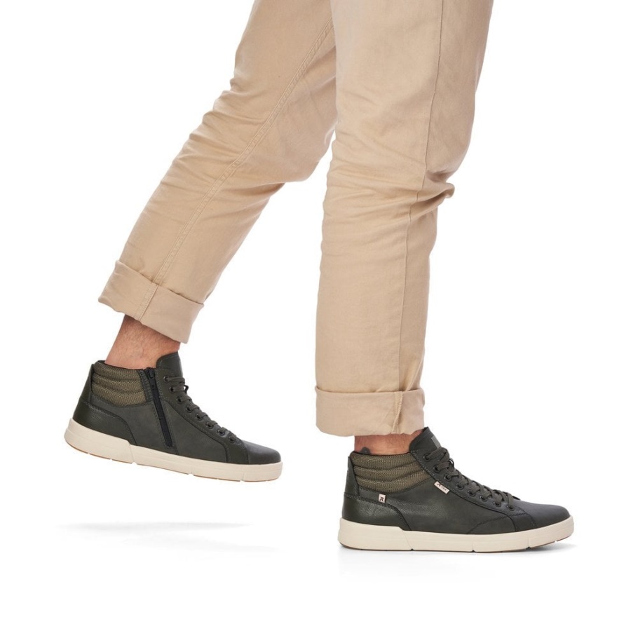 Rieker R-evolution 07107 Herrenstiefel Grün