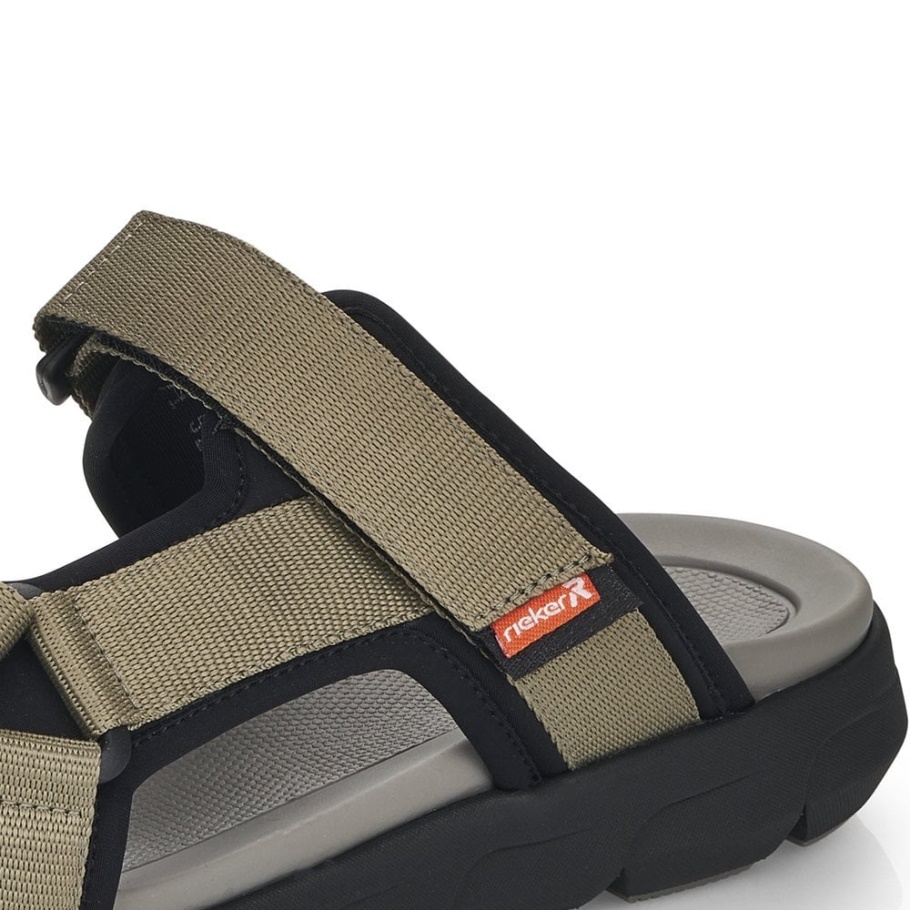 Rieker R-evolution 20801 Herren Sandale Grün