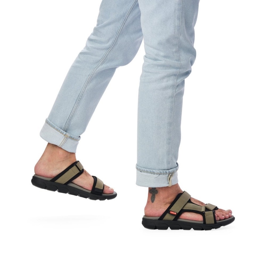 Rieker R-evolution 20801 Herren Sandale Grün