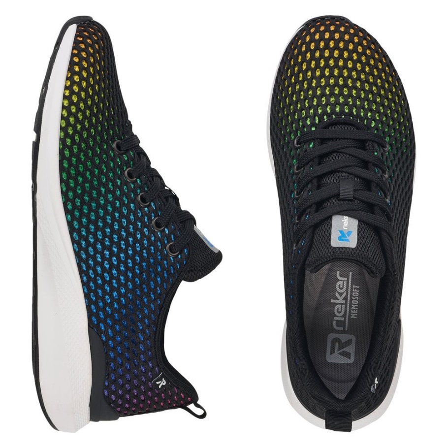 Rieker R-evolution 40101 Damenschuhe Schwarz