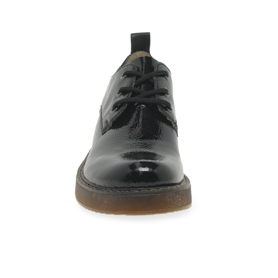 Schwarze Rieker Frankreich Damenschuhe