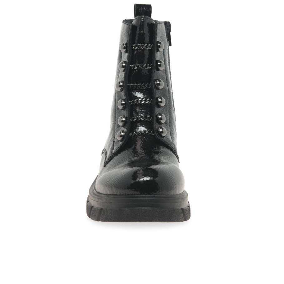 Schwarze Rieker Lainey Damenstiefeletten