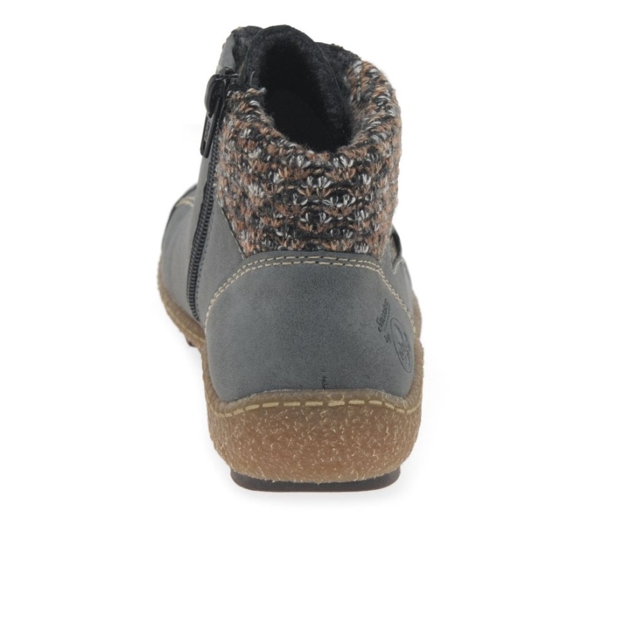 Blaue Rieker Joely Damenstiefeletten